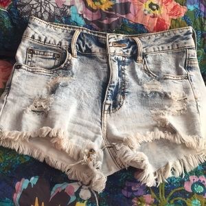 Jean shorts